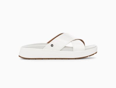 UGG Emily Flats for Womens - White India